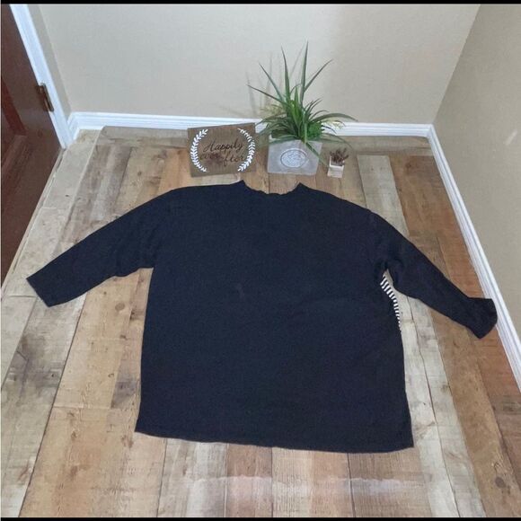 Vintage The Disney Catalog Grumpy Wear Striped TwoToned Thick Long Sleeved Shirt - Picture 2 of 9